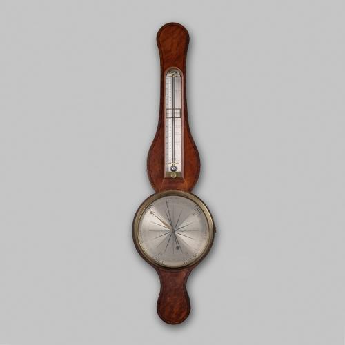 Georgian Satinwood Precision Barometer