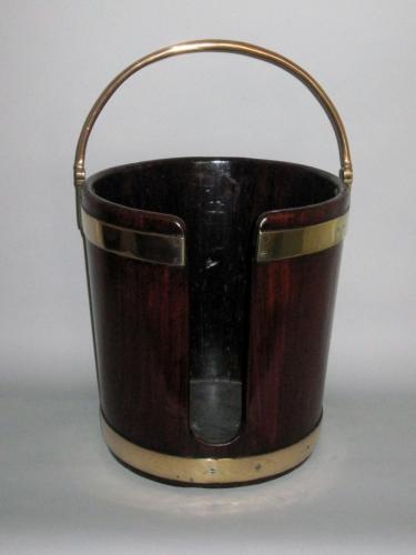 mahogany plate bucket