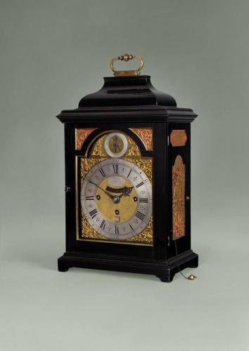 George II quarter-striking bracket clock by Nicholas Lambert