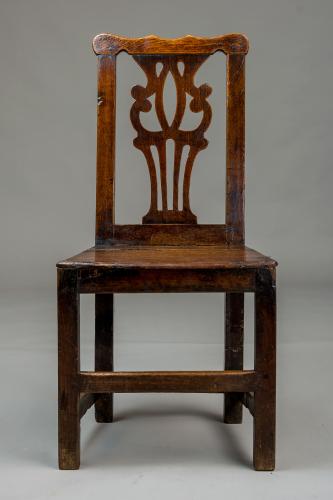 Welsh oak side chair