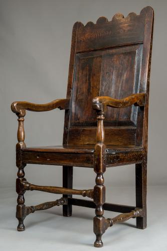 Welsh oak arm chair