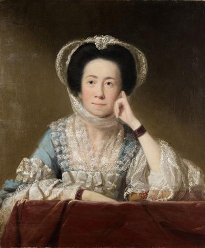 Frances Legge, countess of Dartmouth by Tilly Kettle