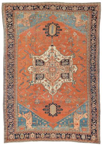 Antique Serapi carpet, Persia Circa 1870