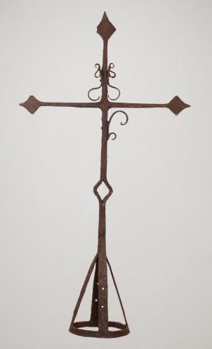 wrought iron cross