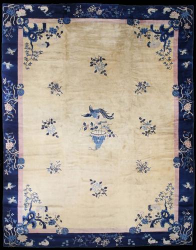 Early 20th Century Art Deco Chinese Carpet