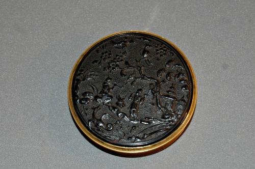 Brass and Tortoise Shell Snuff box, late 18th century