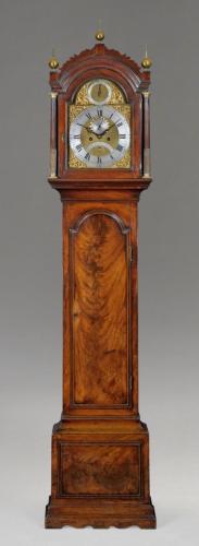 George III mahogany longcase clock by Thomas Gardner, London