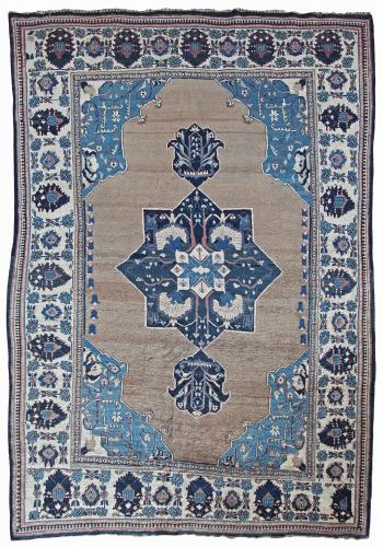 early antique heriz rug