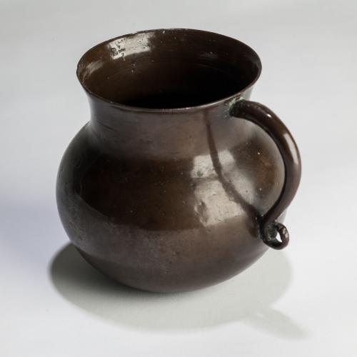 16th Century Bronze Pot Measure