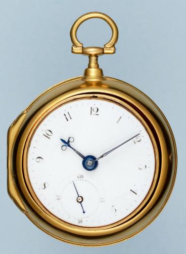Early Subsidiary Seconds English Verge Pocket Watch