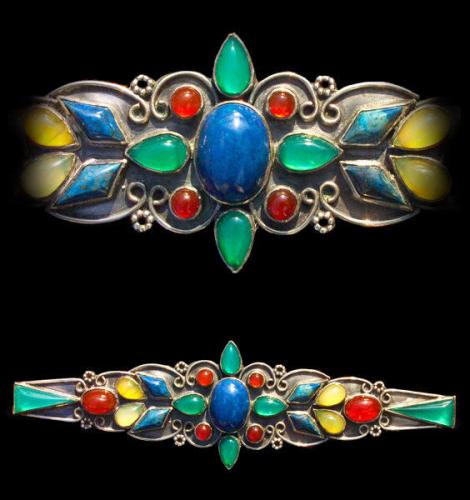 Arts and Crafts Brooch attributed to Sibyl Dunlop