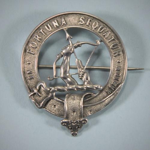 Antique Silver Scottish Clan Badge - Gordon (Earl of Aberdeen). Circa 1870