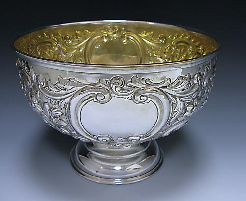 An Edwardian Antique Sterling Silver Bowl
