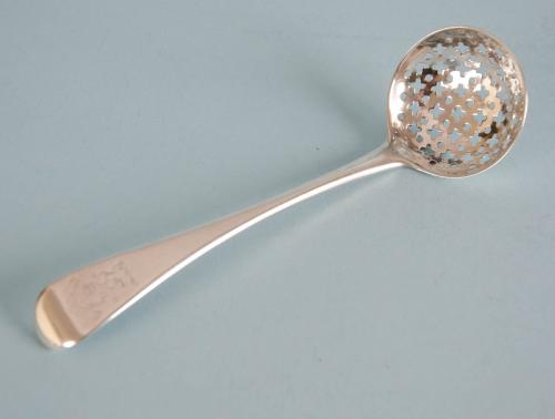 George III Sterling Silver Sifter Spoon by Robert Rutland. London 1810