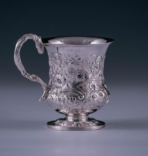 George IV Antique Sterling Silver Childs Mug