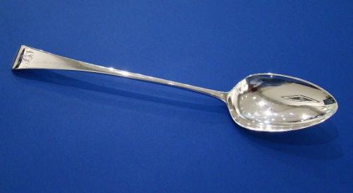 George III Silver Stuffing Spoon