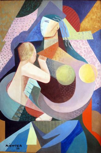 Hans Richter (1888-1976) Mother and Child
