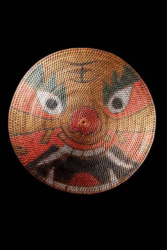 Tengpai Wicker Shield, China, 19th century