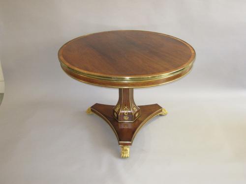 An Outstanding Regency Period Rosewood & Ormolu Mounted Centre Table
