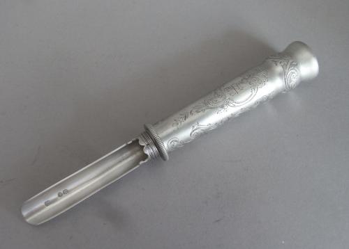 An exceptionally fine Apple Corer made in London in 1845 by Rawlings & Summers