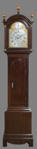 George III Oak cased Longcase clock