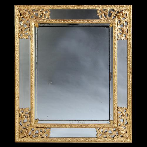 An 18th Century French Giltwood Mirror