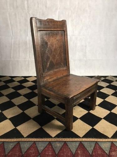 Oak childs chair