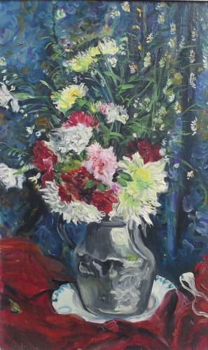 Lucien Adrion - Still Life of Flowers