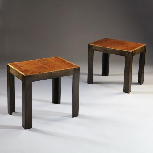 A Pair of French Modernist Tables