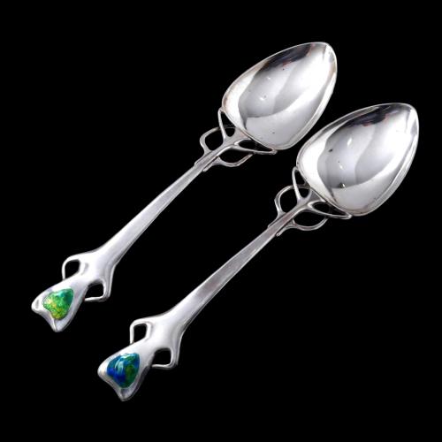 Liberty Cymric silver spoons