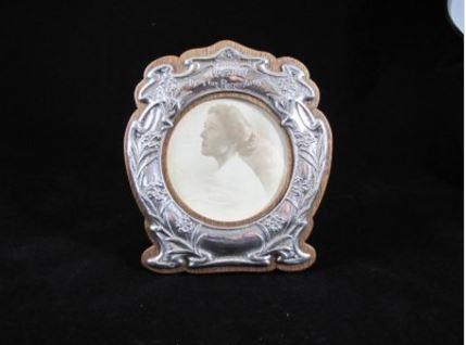Arts & Crafts Silver Picture Frame