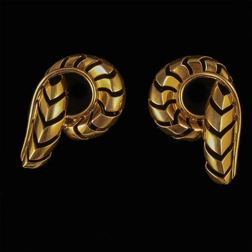 Rare Cartier Gold Earrings