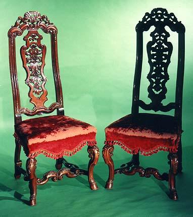 Chairs after a design by Daniel Marot