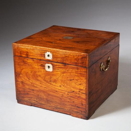 An Anglo-Indian Padouk Box