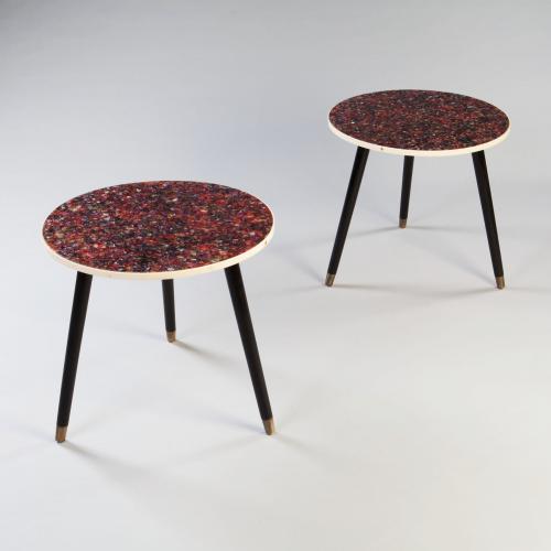 A Pair of Mid 20th Century Blue John Occasional Tables