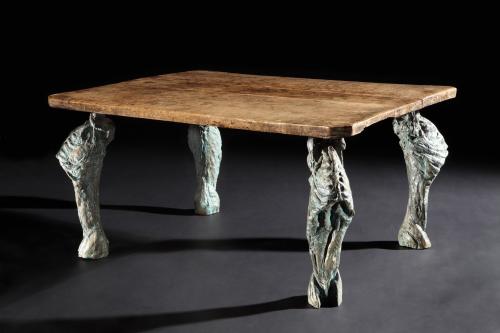 Laurence Edwards ARBS (born 1967) Table, Hare carcass, sculpture, 2009