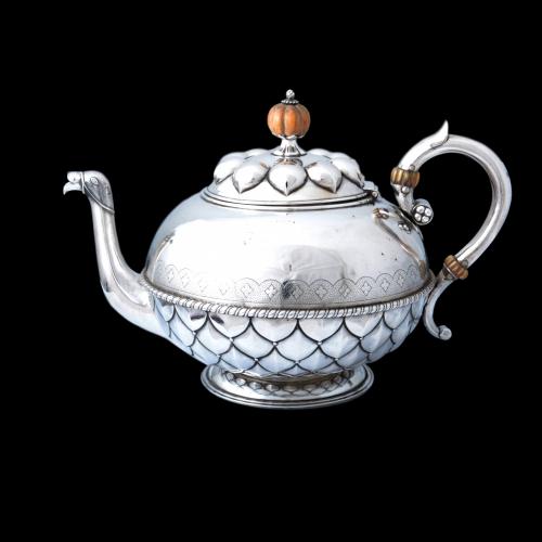 Gothic revival John Hardman teapot