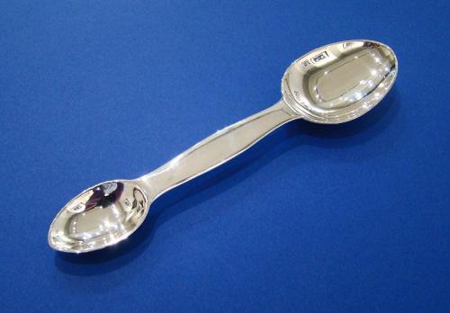 Victorian Silver Medicine Spoon