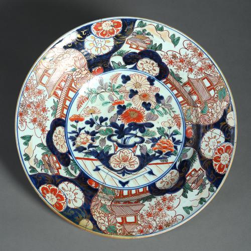 A Large Scale 18th Century Imari Charger