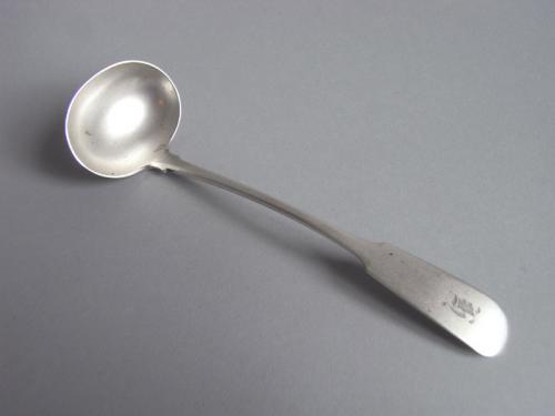 A Fiddle Pattern Toddy Ladle made in Aberdeen circa 1830 by Alexander Mollison