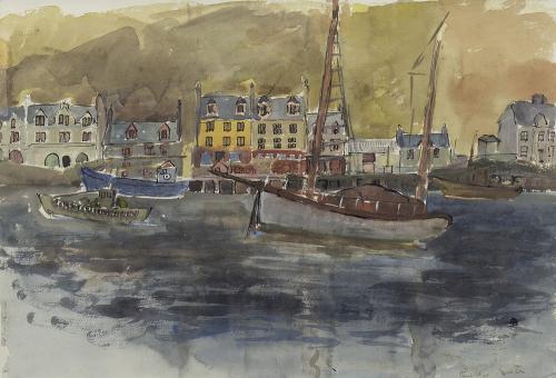 Tobermory, Penelope Beaton A.R.S.A., R.S.W. (1886-1963)
