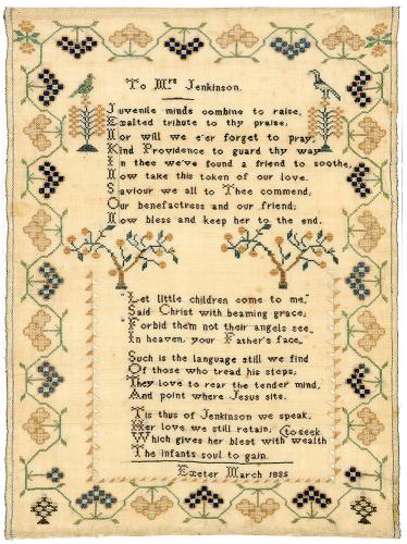 To Mrs Jenkinson. Exeter 1835