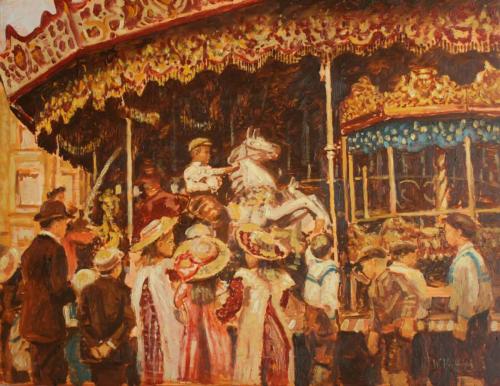 The Carousel - Franz Willem Helfferich 1871-1941