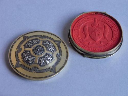 A Seal Box containing the Seal of the City of Glasgow, Glasgow, 1870