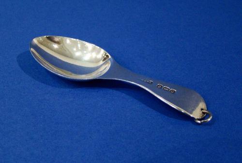Silver Medicine Spoon Made by Vale & St. John Ltd