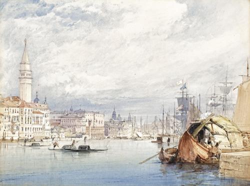 Venice from the Dogana, William Callow, R.W.S. (1812-1908)
