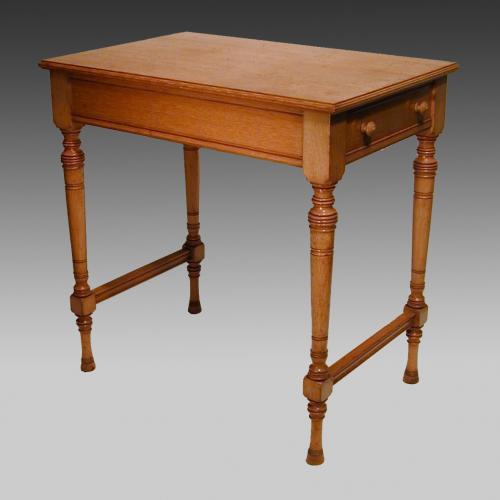 Antique Scottish Oak Centre Table by Morison & Co.