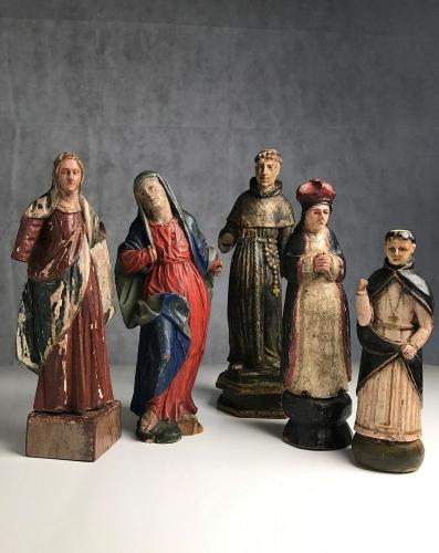 Group of Limewood carvings