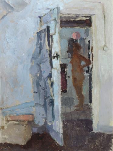 Doorway III, Dark Morning, Bernard Dunstan R.A., R.W.A., N.E.A.C. (1920-2017)