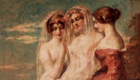 Bridesmaids, William Etty R.A. (1787-1849)